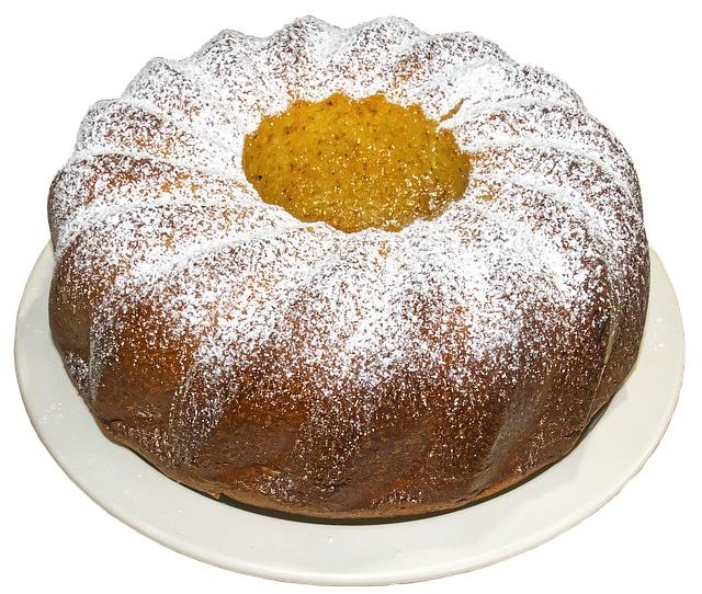 Skladování a servírování bábovky s banánem