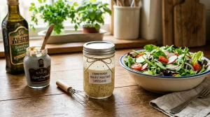 hořčičná omáčka na salát